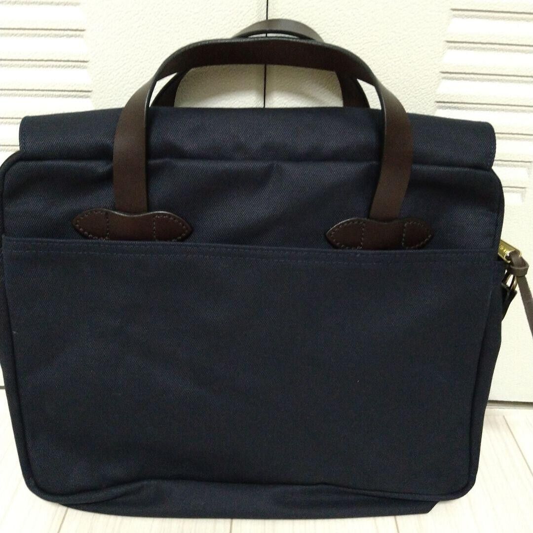 FILSON Men's RUGGED TWILL PADDED COMPUTER BAG 2Way Bag Navy FILSON Men's RUGGED TWILL PADDED COMPUTER BAG 2Way Bag Navy