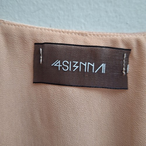 4SI3NNA Surplice Top MED rosa Träger V-Ausschnitt Pullover Satin Feel gefüttert Bluse - Bild 6 von 7