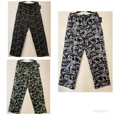 New Mens Michael Morgan Lounge pants 100% cotton knitted ~ Size S M L XL XXL