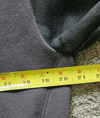 Russell Gray Dot-Camo Colorblock Fleece Pullover Hoodie Men's Size Small - Picture 6 of 9