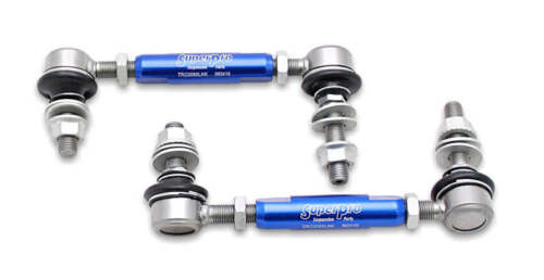 SuperPro Front Heavy Duty 12mm Adj Sway Bar End Links for GX470 Prado 120 FJ - Picture 2 of 2