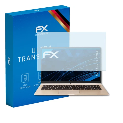 atFoliX 2x Screen Protection Film for LG Gram 15 15Z960 Screen Protector clear