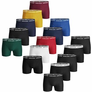 Björn Borg Mens 5-Pack Shorts Solid Essential Cotton Stretch Boxer Briefs |  eBay