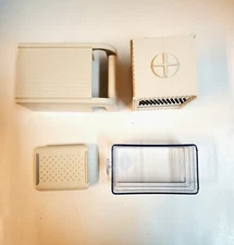 Robinson Design Group Food Grater 4 Blade With Clear Catch Drawer