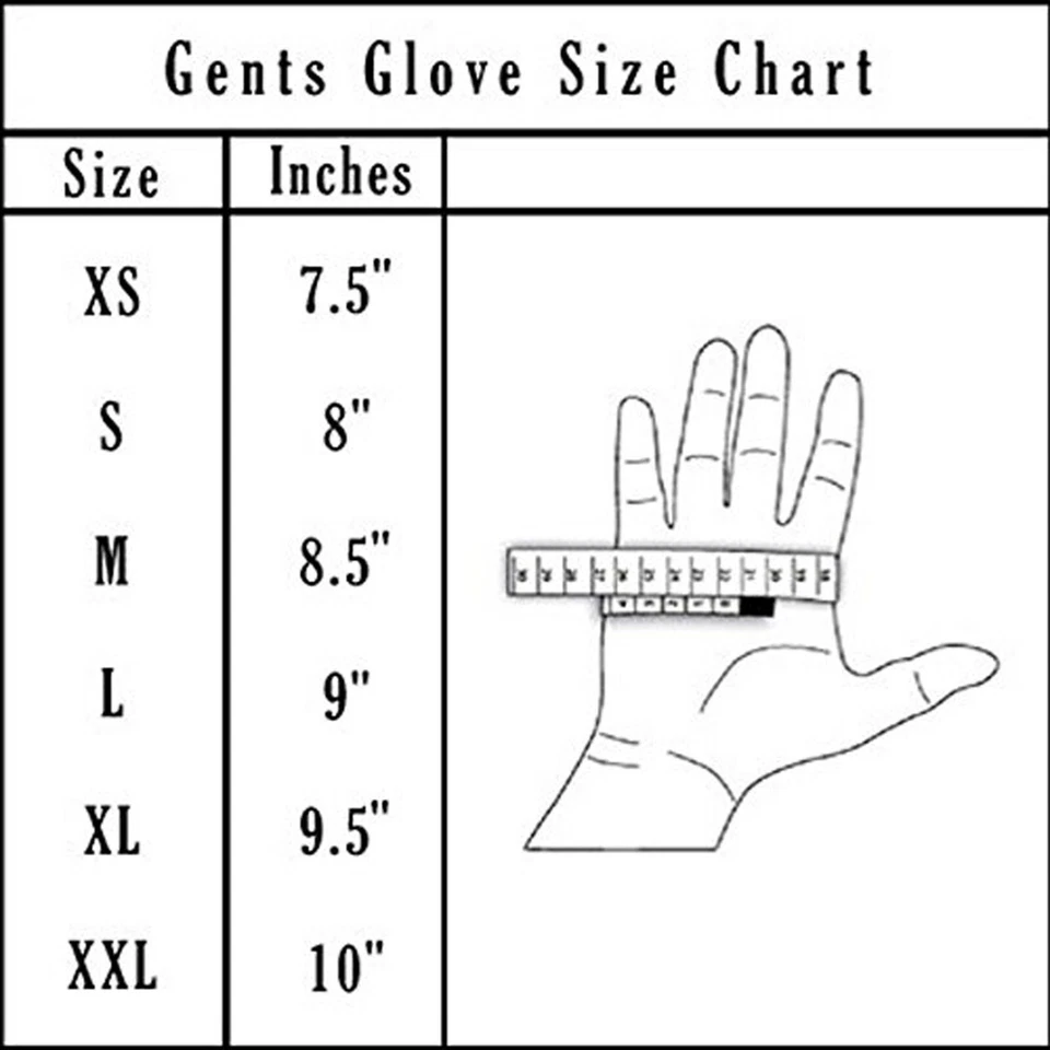 Hombre Cálido Invierno Guante Vestido Motocicleta Conducción Cuero Genuino Forro Térmico Foto 2 de 4