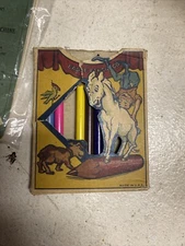 VTG Eagle Pencil Company 12 Assorted Colors Set No 798 Wooden Pencils Graphics!