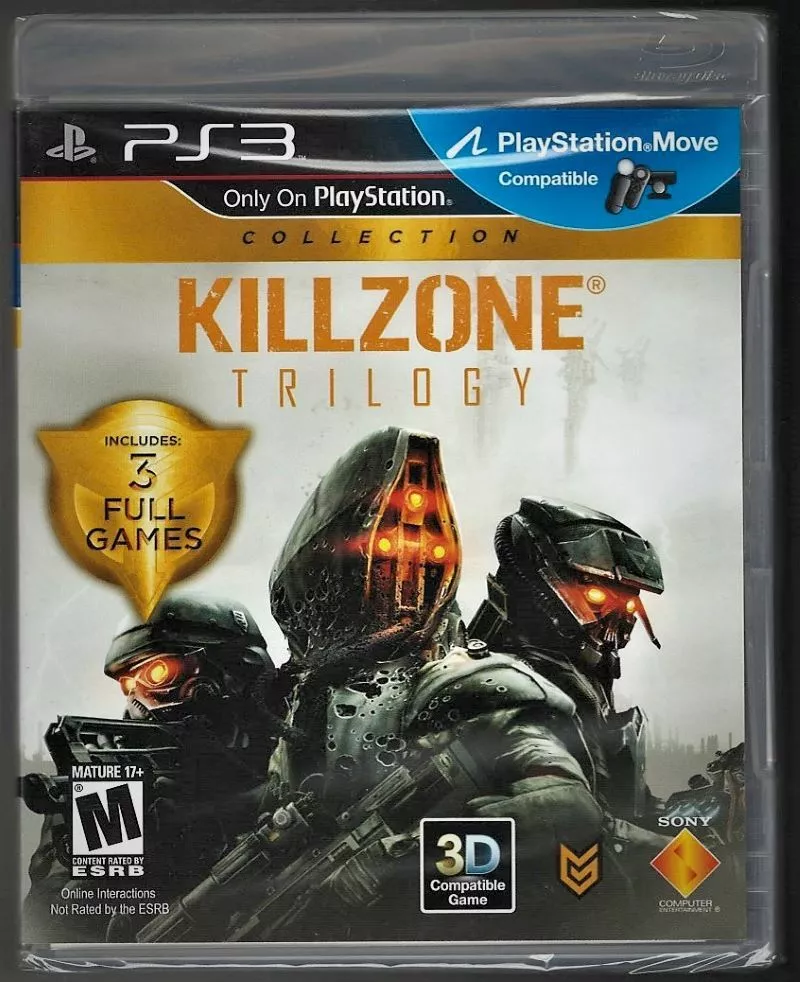  PS3 Killzone Trilogy Collection - 2 Disc : Sony