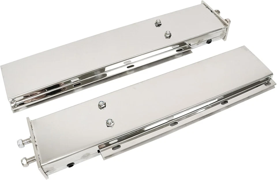 Perchas de guardabarros rectas de acero inoxidable de 30"" con recortes de luz de 4"" para semirremolques Foto 3 de 4