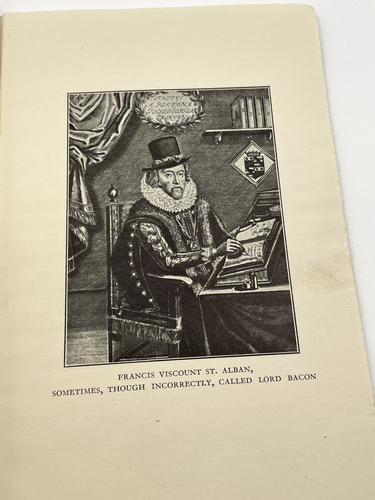 Later Incarnations of Francis Bacon E. Francis Udny, M.A. 1926 Book - Imagen 7 de 8