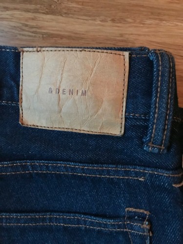 & Denim Men's Jeans Size 34 Straight Leg inseam 32 pre-owned - Picture 4 of 4