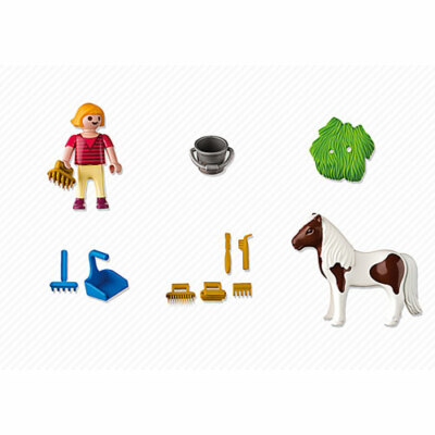 Playmobil Duo Pack - Niña con su poni 71887 - Juguetes Today