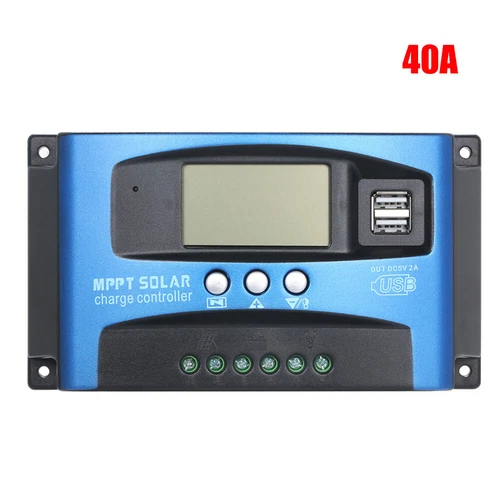 Solar Panel Regulator Charge Controller 12V/24V Auto Focus Tracking MPPT PWM - Picture 13 of 55