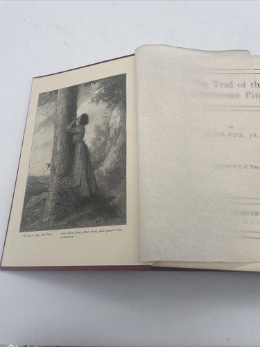 The Trail of the Lonesome Pine, John Fox Jr., vintage hardcover book, 1908 - Picture 9 of 15