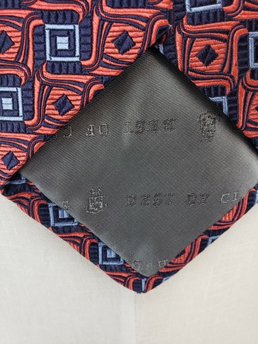 Robert Talbott Best of Class 100% Silk Multicolor Geometric Tie - Picture 5 of 7