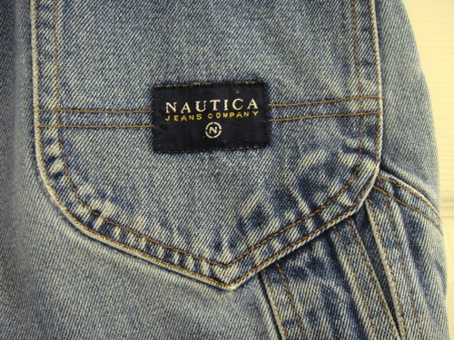 Boy's Nautica Jeans Company Carpenter Flat Front Distressed Denim Jeans Size 26 - Picture 6 of 11