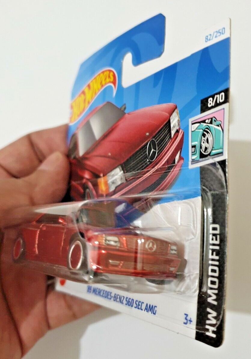 HOT WHEELS 2024 SUPER TREASURE HUNT '89 MERCEDES-BENZ 560 SEC AMG