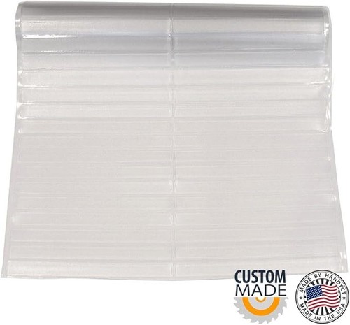Protector/corredor de piso duro de vinilo transparente de 27 pulgadas de ancho x 4 pies de largo - Ventas P