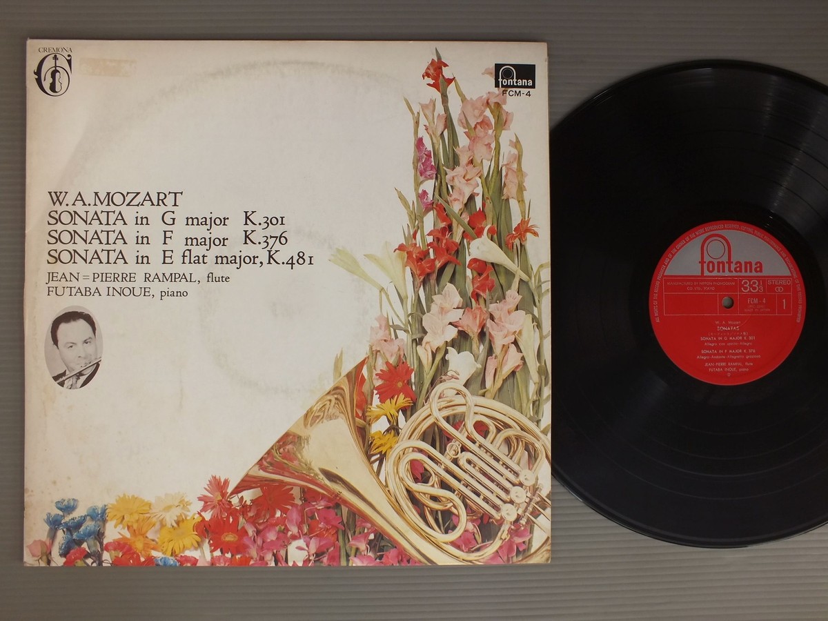 JEAN PIERRE RAMPAL & FUTABA INOUE/MOZART - SONATAS JPN FCM4 | eBay JEAN PIERRE RAMPAL & FUTABA INOUE/MOZART - SONATAS JPN FCM4 | eBay