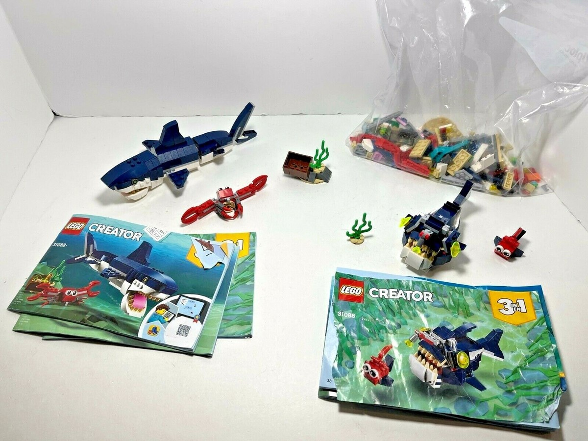 LEGO City: Creator LOT: two sets of Deep Sea Creatures 31088