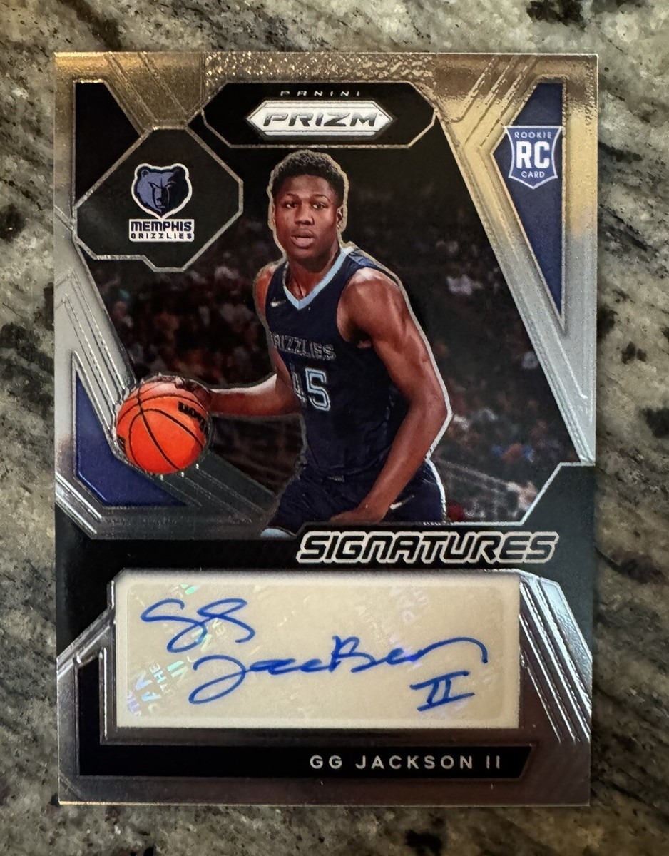 2023-24 Panini Prizm GG JACKSON II Signatures Rookie Auto RC