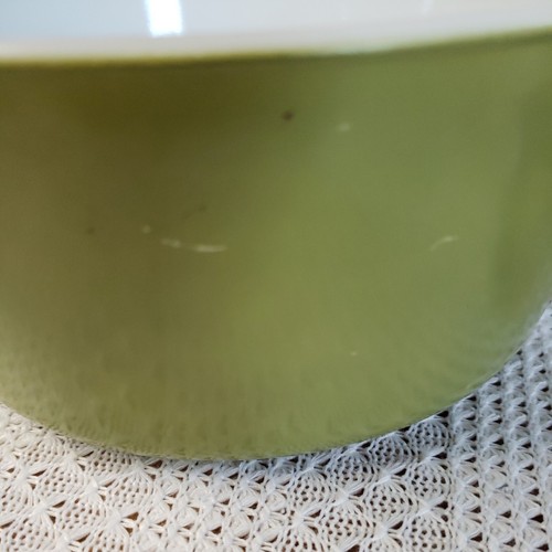 Vintage Pyrex Verde 475-B Casserole Dish 2.5 Qt. , No Lid - Picture 10 of 11