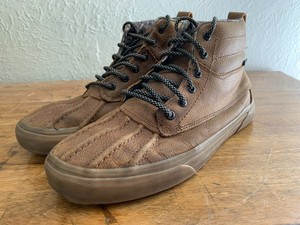 vans del pato size 10