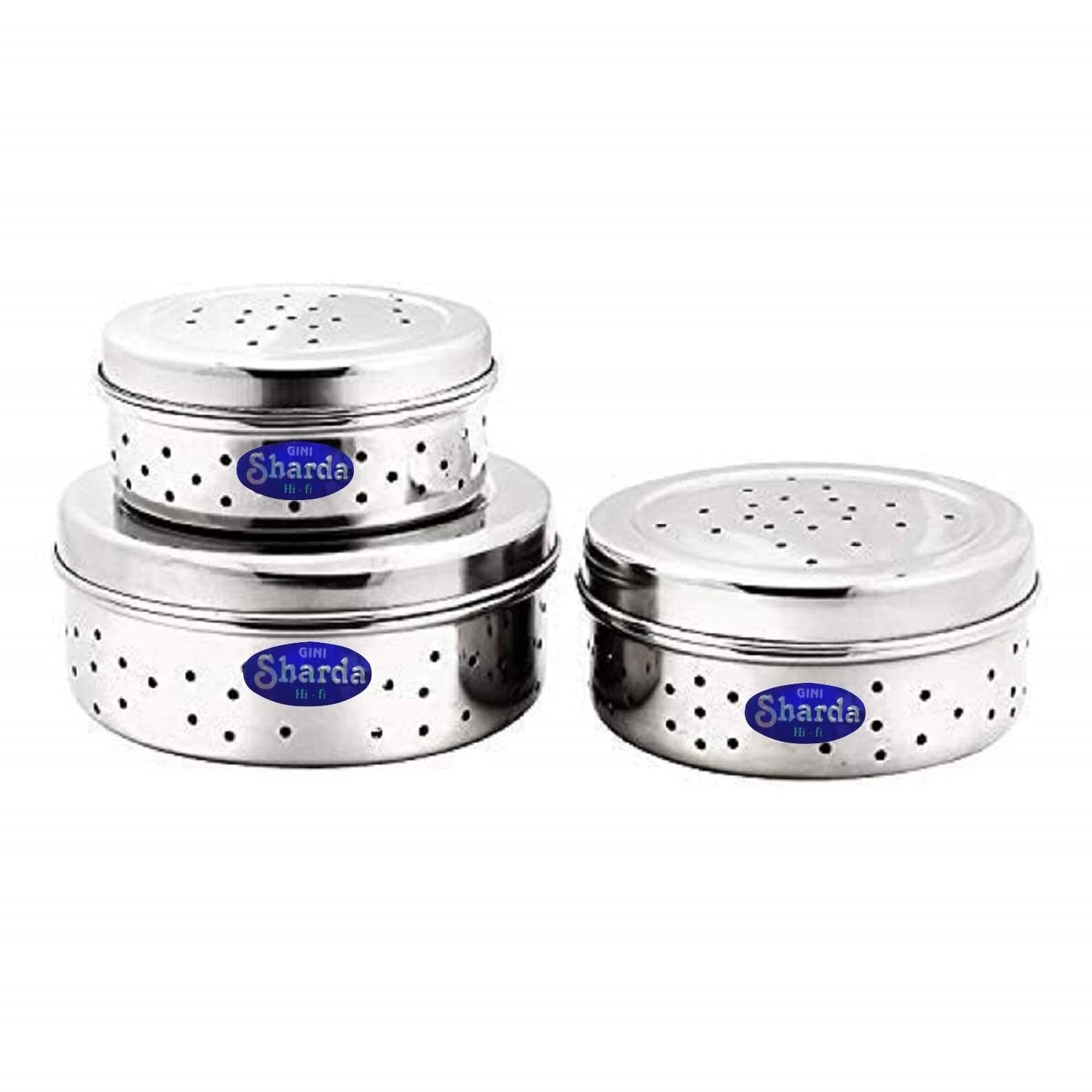 Stainless Steel Food Storage Box Container With Holes (850ML,650ML,400ML) 3 PCs
Opens in a new windo