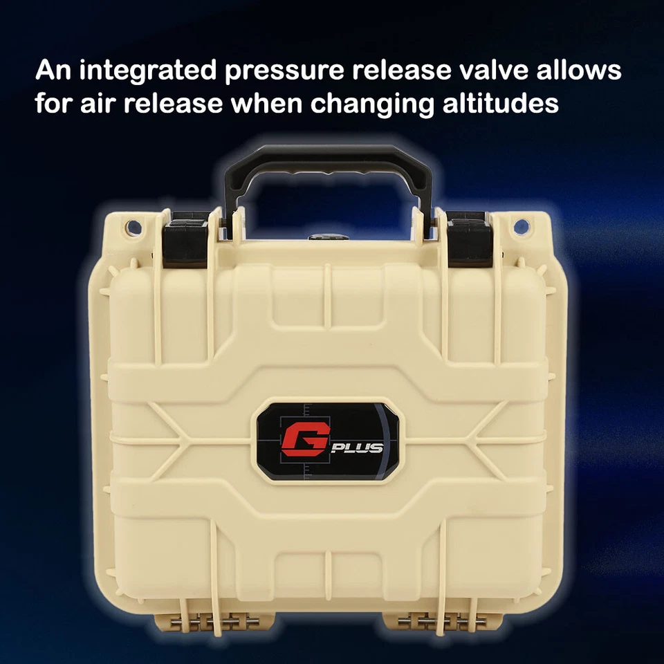 Waterproof Graded Card Storage Box Deep Travel Case Slab Holder&Protector Beige - Image 3 of 4