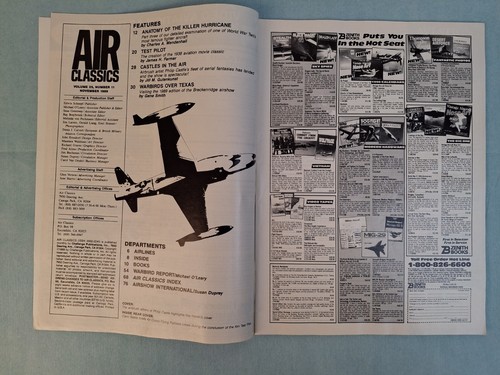 Air Classics Magazine November 1989 - Foto 3 di 9