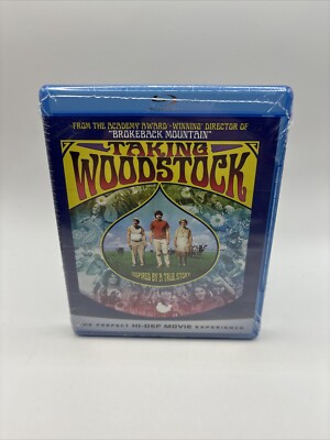 Taking Woodstock Blu-ray Jeffrey Dean Morgan NEW *Factory Sealed*