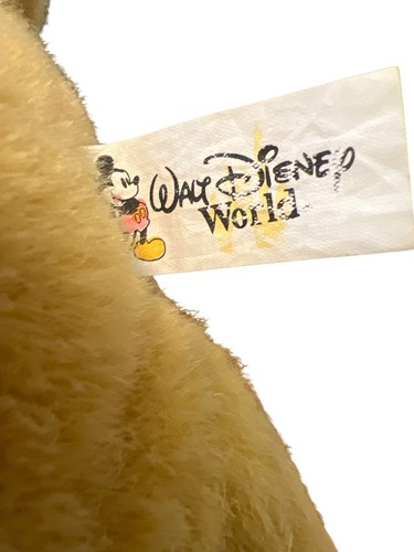 Vintage 90s Walt Disney World Simba Sitting Plush Lion King Cub 14" Tall - Picture 5 of 5