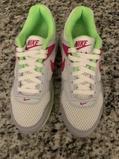 Nike AIR MAX CORRELATE Women's Sneaker Grey/Fireberry Size 8