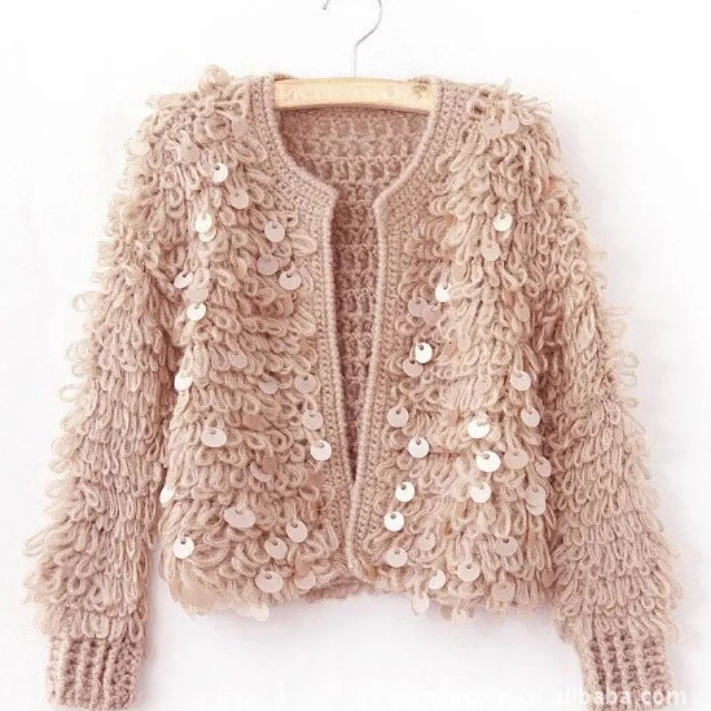 Sparkly cardigan deals sweater