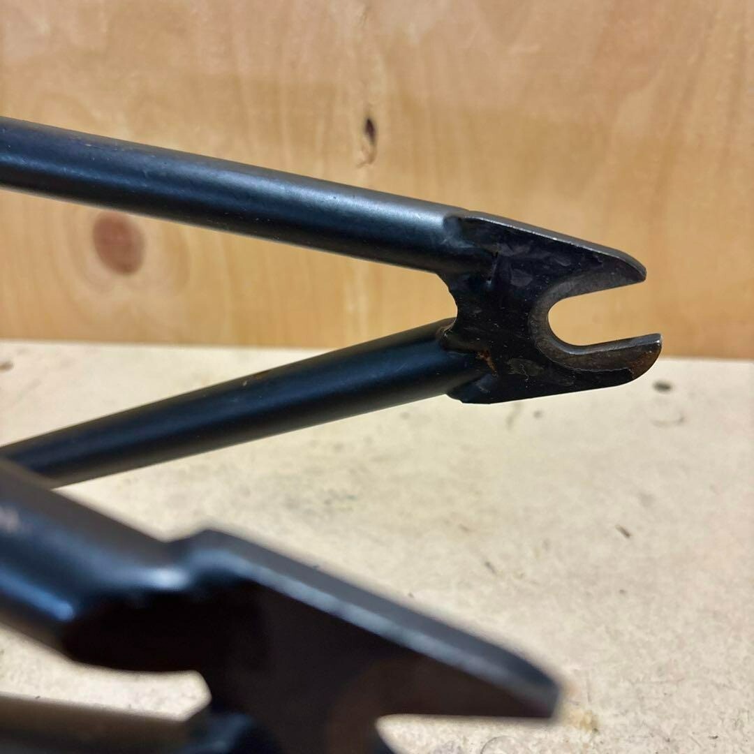 Cult Badboy V1 frame BMX フレーム ブラック Cult Badboy V1 BMX Frame Set Black Cr-Mo 4130 Made in USA TT