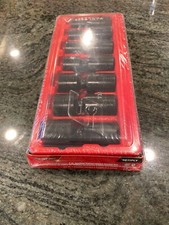 Snap On 307iply 7 Pc sae shallow swivel impact socket set sealed