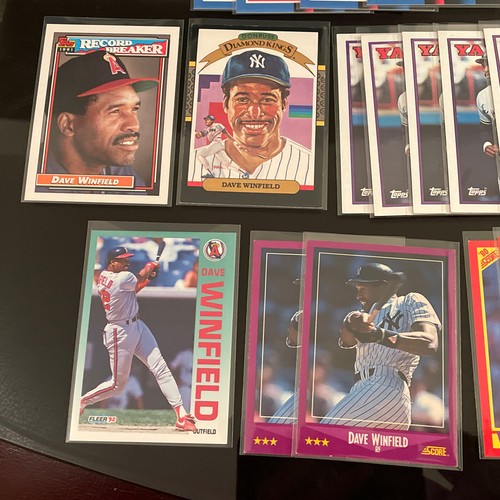 Dave Winfield 90s Lot (42) + Upper Deck + Donruss + Fleer Ultra + Topps + Score - Picture 5 of 8