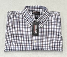 Kirkland Men's Traditional Fit Non-Iron Dress Shirt Multicolor 18 X 36/37.