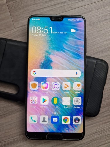 Huawei P20 Pro CLT-L09 - 128GB - Black Boxed Unlocked Smartphone with 2 cases