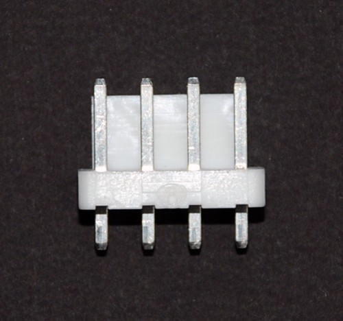100pc Board to Wire JST VH male Connector Base 180° Wafer pitch= 3.96mm 4P RoHS - Picture 1 of 4