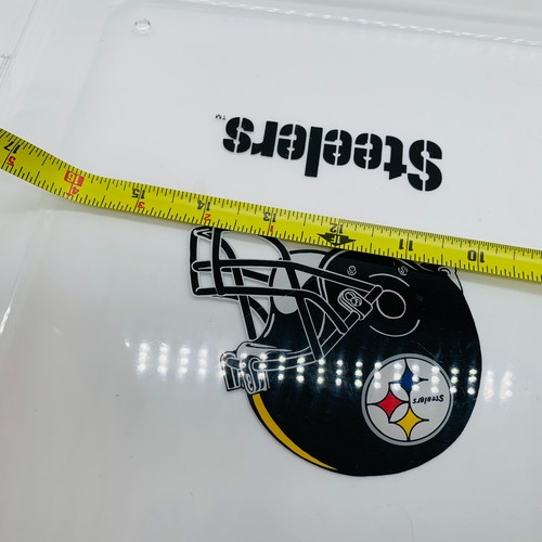 Pittsburgh Steelers 19" x 13" Serviertablett Lucite Football Heckklappe Vintage W1 - Bild 14 von 17