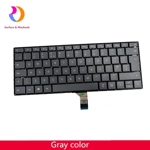 Original For Surface Laptop 3 4 1868 1867 1872 1873 Keyboard FR 13.5 15 Gray