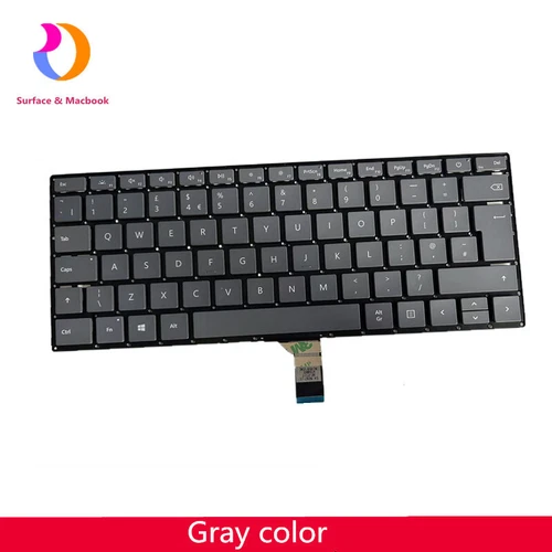 Original For Surface Laptop 3 4 1868 1867 1872 1873  Keyboard  FR 13.5 15 Gray