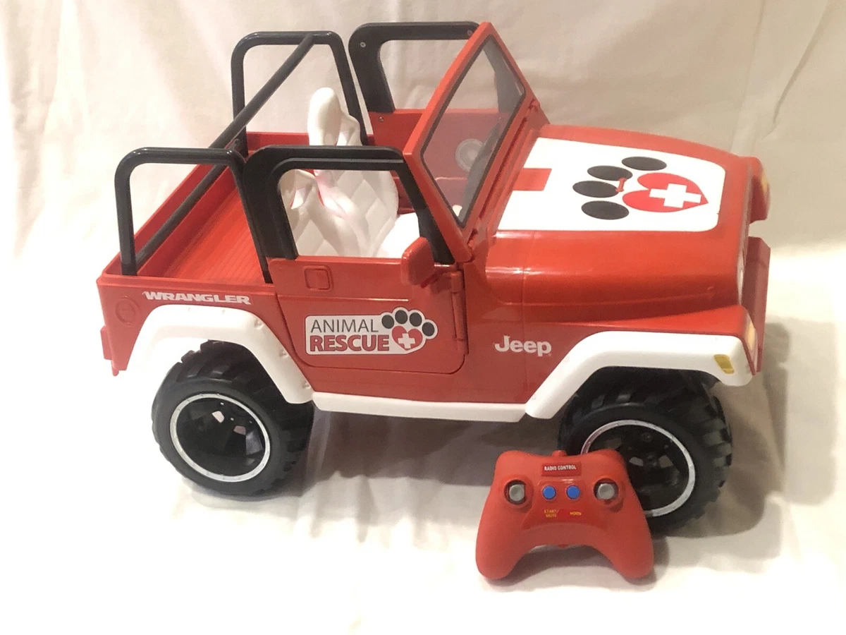 My Life As Remote Control Animal Rescue Red Jeep Wrangler Our