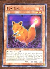 Fox Fire SDOK-EN018 YuGiOh! Onslaught of the Fire King Deck 1st Ed Near Mint x1