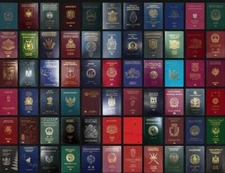 46 Countries Passport Notebook Movie Props Student Imitation Travelling Diary