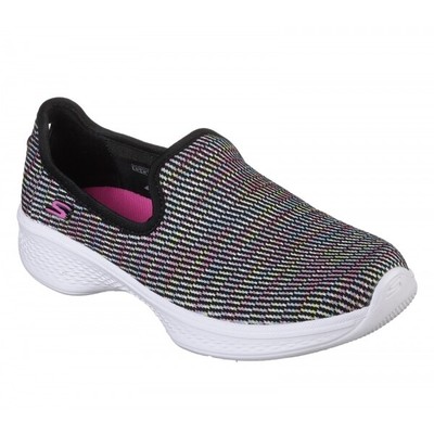 girls pull on trainers