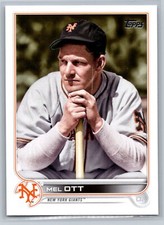 2022 Topps Update #US144 Mel Ott