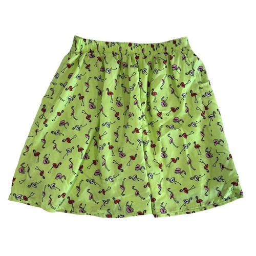 Disney d signed circle skirt elastic back lined size L