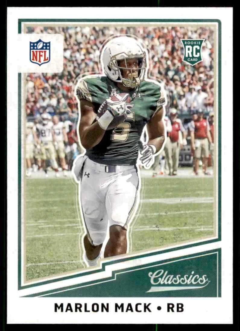 Marlon Mack trading card