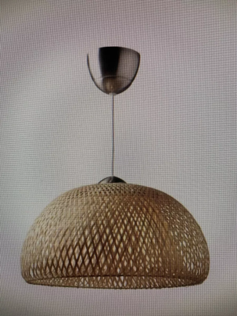 Ikea rattan chandelier deals